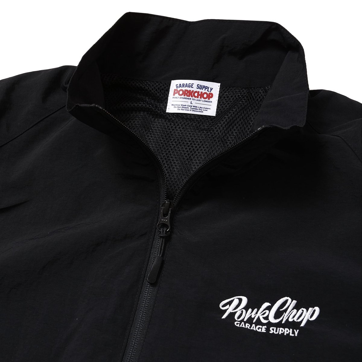 PORKCHOP GARAGE SUPLLY - OVAL LOGO NYLON JACKET