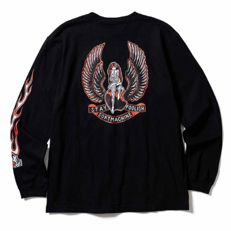 トップス SOFTMACHINE FURRY SHIRTS L/S X-LARGE SOFTMACHINE FURRY