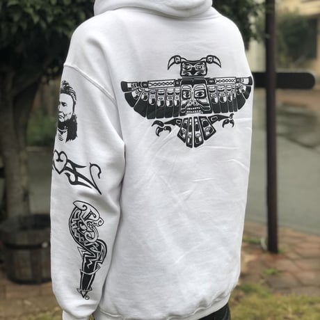 R.H.C.P - "アンソニーキーディス Tattoo" フーディ
