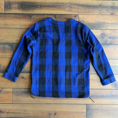 BLUE SAKURA - CLASSIC VINTAGE CHECK CARDIGAN【BLUE】