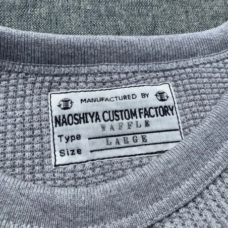 NAOSHIYA CUSTOM FACTORY - 杢グレーのWAFFLE