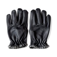 SIGNAL GLOVE - No.01 BLACK / white lace