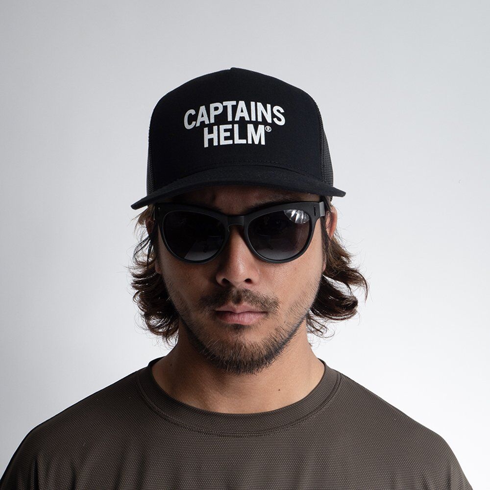 CAPTAINS HELM×HELLBENDERS&CO レザーキャップ CAPTAINS HELM×HELLBENDERS&CO レザーキャップ