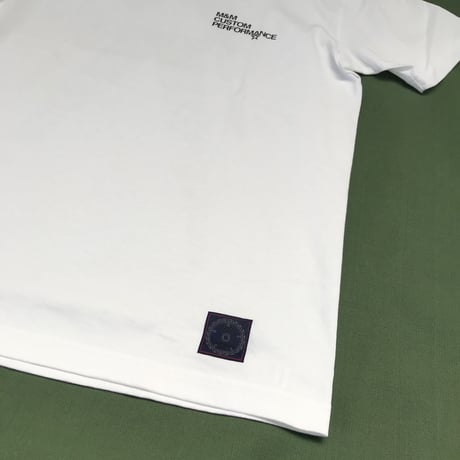 M&M CUSTOM PERFORMANCE - PRINT S/S T-SHIRT 21-MT-015 (WHITE)