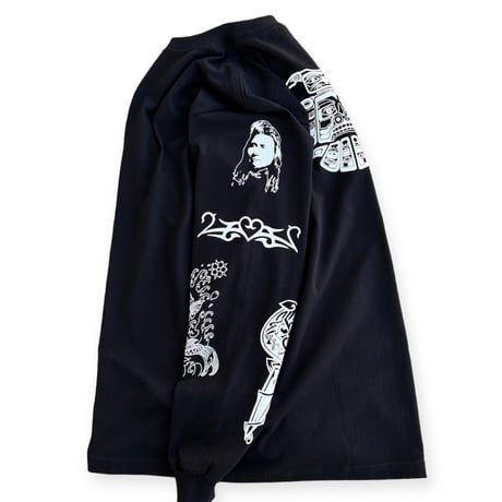 R.H.C.P - "アンソニーキーディス Tattoo" Tシャツ L/S (ブラック)