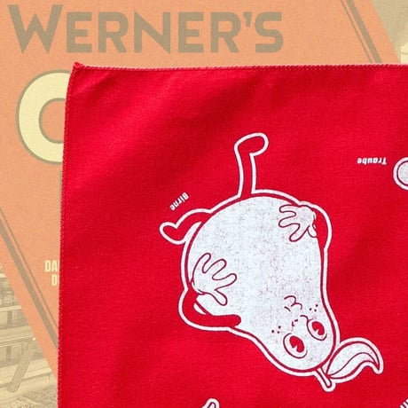 DAILYCHOP DESIGN STORE - BANDANA 01”WERNER'S OBST PARADIES"