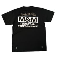 M&M CUSTOM PERFORMANCE -  TM LOGO TEE 25-MMT-004