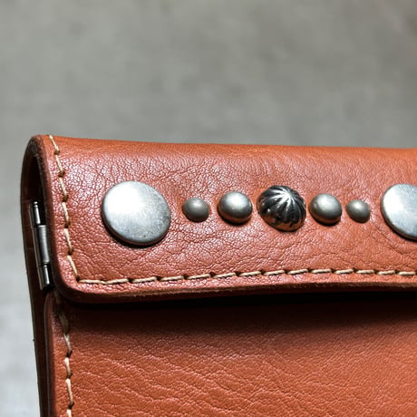 STAND REPAIR WORKS - MONEYCLIP WALLET "CAMEL" Studs Ver.