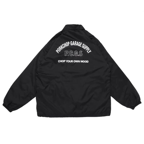 PORKCHOP GARAGE SUPLLY - ARCH LOGO COACH JKT/BLACK