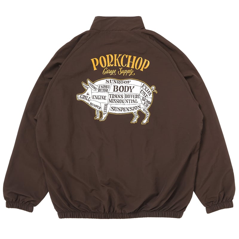 PORKCHOP GARAGE SUPLLY - PORK BACK NYLON JKT |