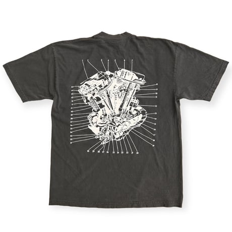E.V.O - EXPLODED S/S TEE - PAN HEAD