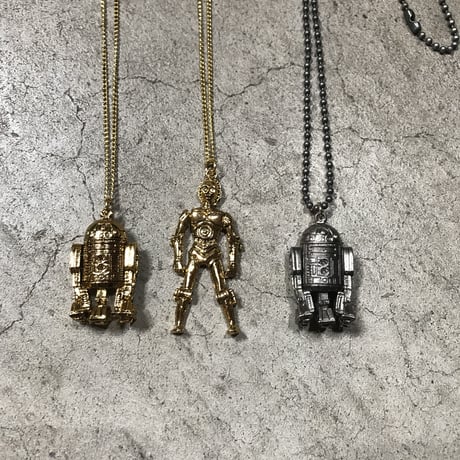 Licensed 1977 Star wars (R2D2/C3PO) Necklace