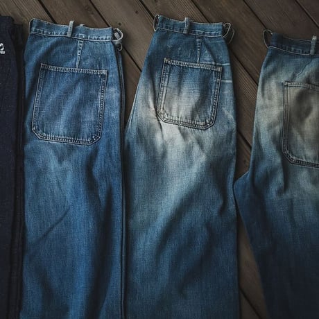 TCB JEANS - SEAMENS TROUSERS / USN デッキパンツ