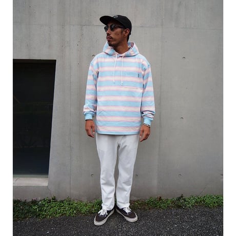 CAPTAINS HELM - #BORDER HOODED TEE
