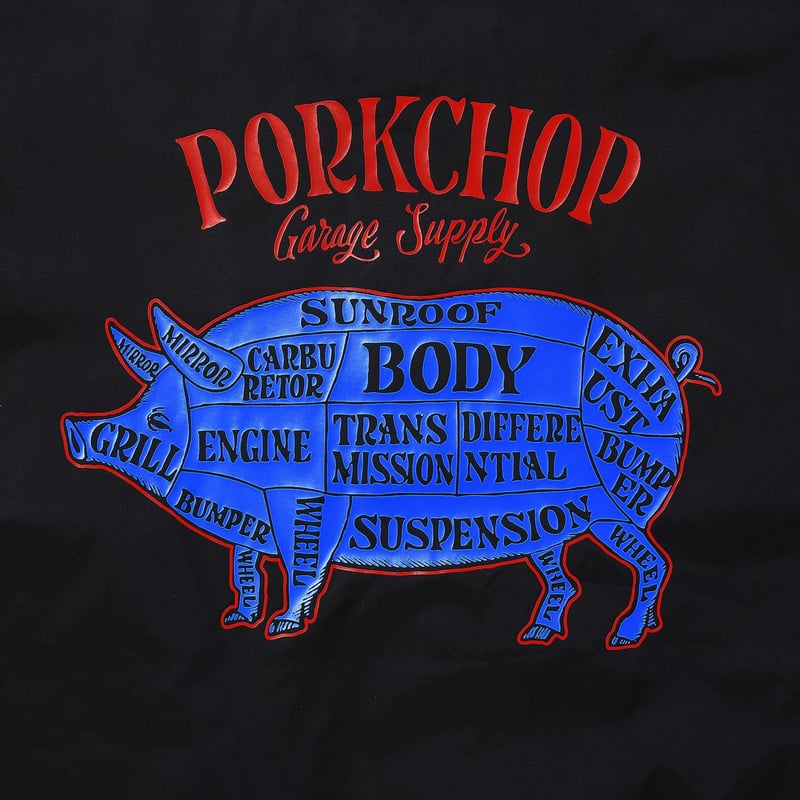 PORKCHOP GARAGE SUPLLY - PORK BACK COACH JKT |