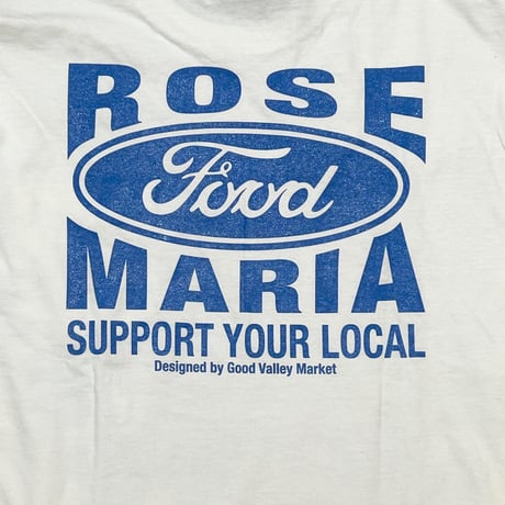 GOOD VALLEY MARKET × ROSE MARIA "FOOD" L/S TEE