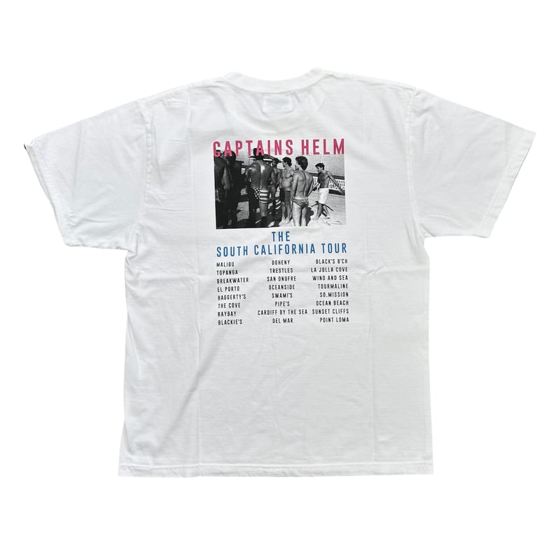 CAPTAINS HELM - #SO-CAL TOUR SS TEE | east vill
