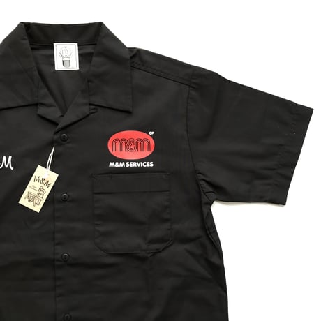 M&M CUSTOM PEFORMANCE - T/C OPEN COLOR SHIRT (BLACK) 21-MSH-002