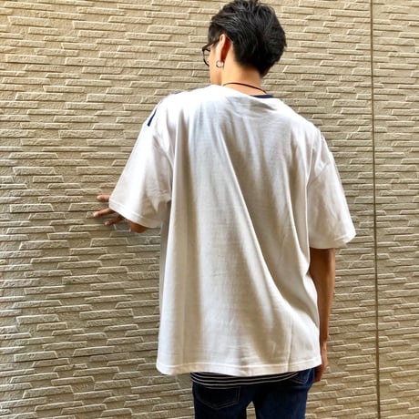 BLUE SAKURA - BIG T-SHIRT【WHITE】/ BS-BCS1