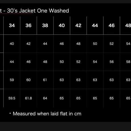 TCB JEANS - 30's Jacket 14.1oz