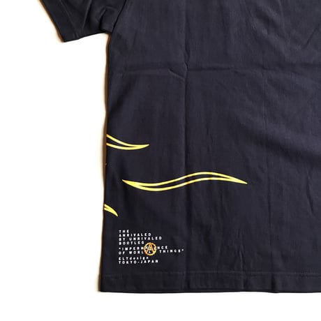 M&M CUSTOM PERFORMANCE × UNRIVALED - PRINT S/S T-SHIRT (NAVY)