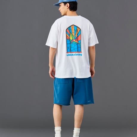 LIBERAIDERS - PIGMENT DYED SWEAT SHORTS 73807