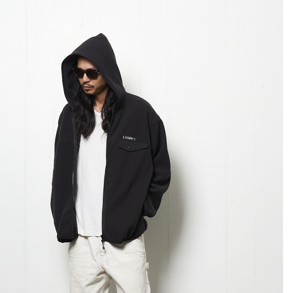 CAPTAINS HELM - #RECYCLE FLEECE ZIP HOODIE | ea