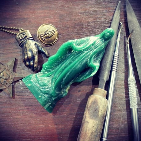 Shake Hands Keyring - Brass(真鍮製) (Made by vitriol)
