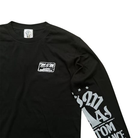 M&M CUSTOM PERFORMANCE - LOGO L/S TEE 25MMT14
