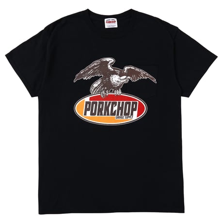 PORKCHOP GARAGE SUPLLY - EAGLE LOGO POCKET TEE