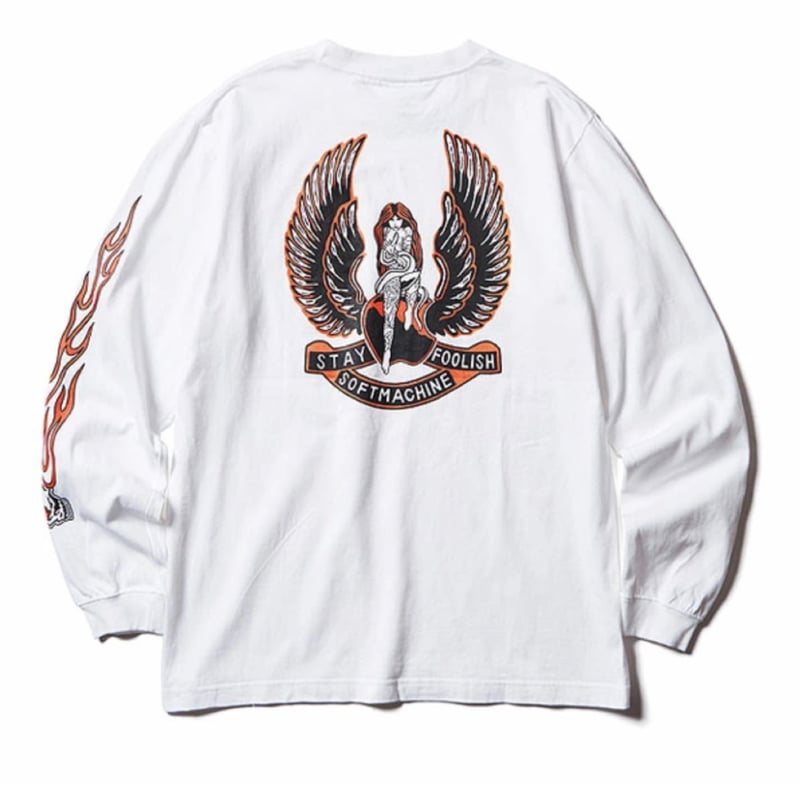 トップス SOFTMACHINE FURRY SHIRTS L/S X-LARGE SOFTMACHINE FURRY