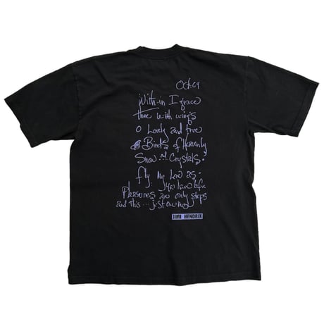 E.V.O - J.HENDRIX POEM POCKET TEE