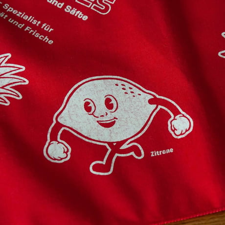 DAILYCHOP DESIGN STORE - BANDANA 01”WERNER'S OBST PARADIES"