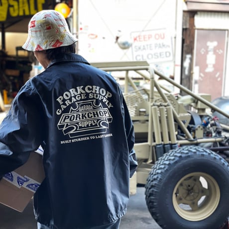 PORKCHOP GARAGE SUPLLY - 3D B＆S COACH JKT
