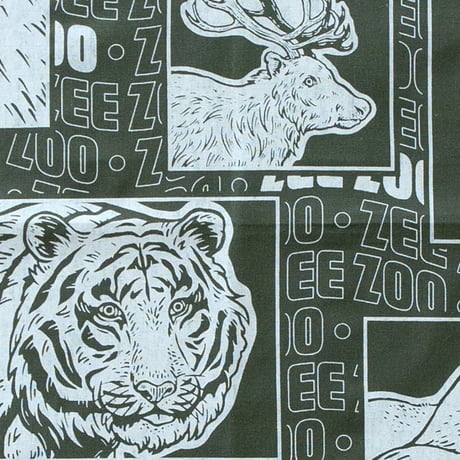 DAILYCHOP DESIGN STORE - BANDANA 02 "ZEE ZOO"