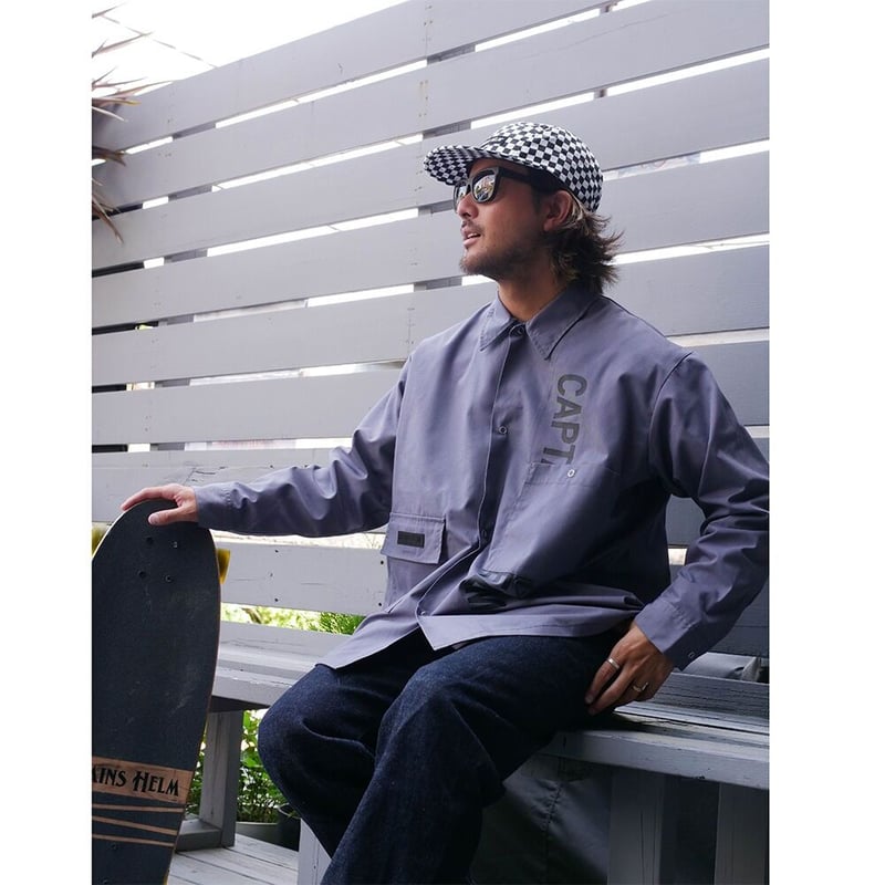 CAPTAINS HELM - #UTILITY WORK SHIRTS | east vil...