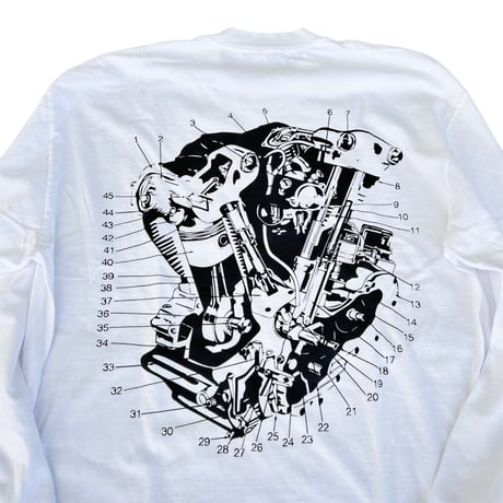 E.V.O - EXPLODED L/S TEE - KNUCKLE HEAD