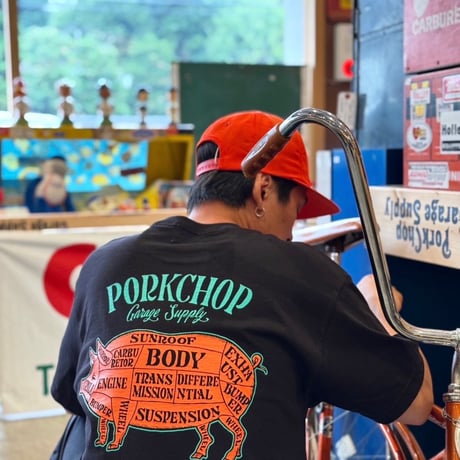 PORKCHOP GARAGE SUPPLY - PORK BACK TEE