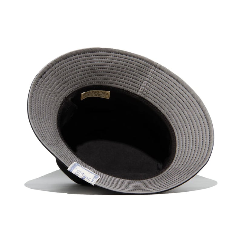 帽子 THE H.W.DOG&CO.BRIM6.5 BUCKET HAT-Black BRIM6.5 BUCKET HAT - Black – THE H.W.DOG&CO.