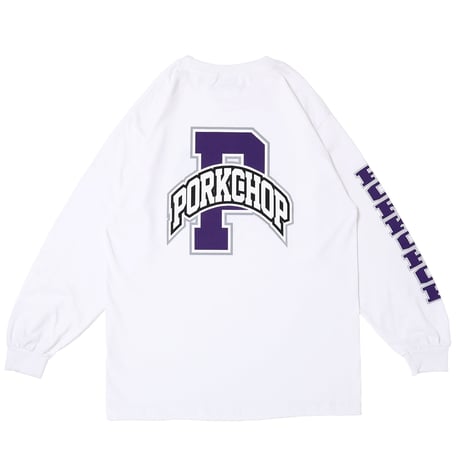 PORKCHOP GARAGE SUPPLY - P College L/S TEE