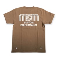 M&M CUSTOM PERFORMANCE  - PRINT S/S T-SHIRT 21-MT-021 (CAMEL)