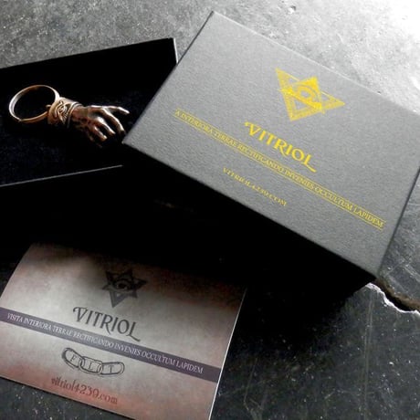 Shake Hands Keyring - Brass(真鍮製) (Made by vitriol)
