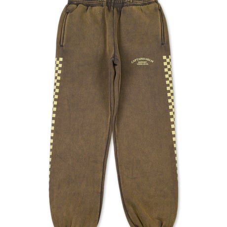 CAPTAINS HELM - #LINE CHECKER VINTAGE SWEAT PANTS