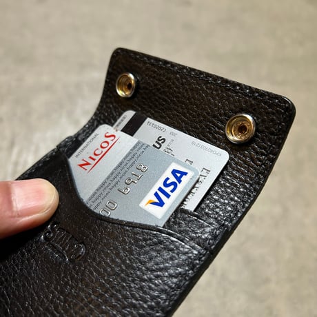 STAND REPAIR WORKS - MONEYCLIP WALLET "BLACK"