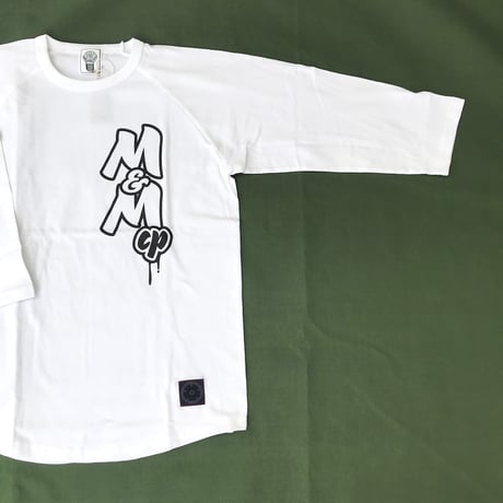 M&M CUSTOM PERFORMANCE - RAGLAN T-SHIRT - 21-MT-014 (WHITE)