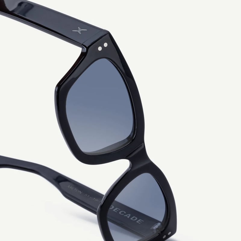 DECADE (EYEWEAR) - MILTON 60s (GROSS BLACK) | e