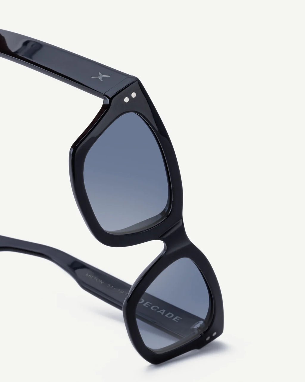 DECADE (EYEWEAR) - MILTON 60s (GROSS BLACK) | e