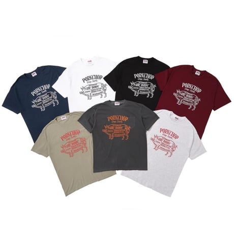 PORKCHOP GARAGE SUPPLY - PORK FRONT TEE 25