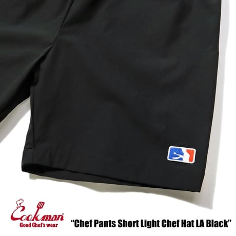 COOKMAN - Chef Pants Short Light Chef Hat LA
