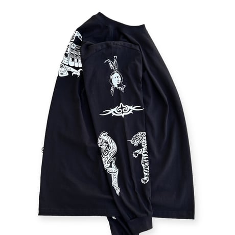 R.H.C.P - "アンソニーキーディス Tattoo" Tシャツ L/S (ブラック)